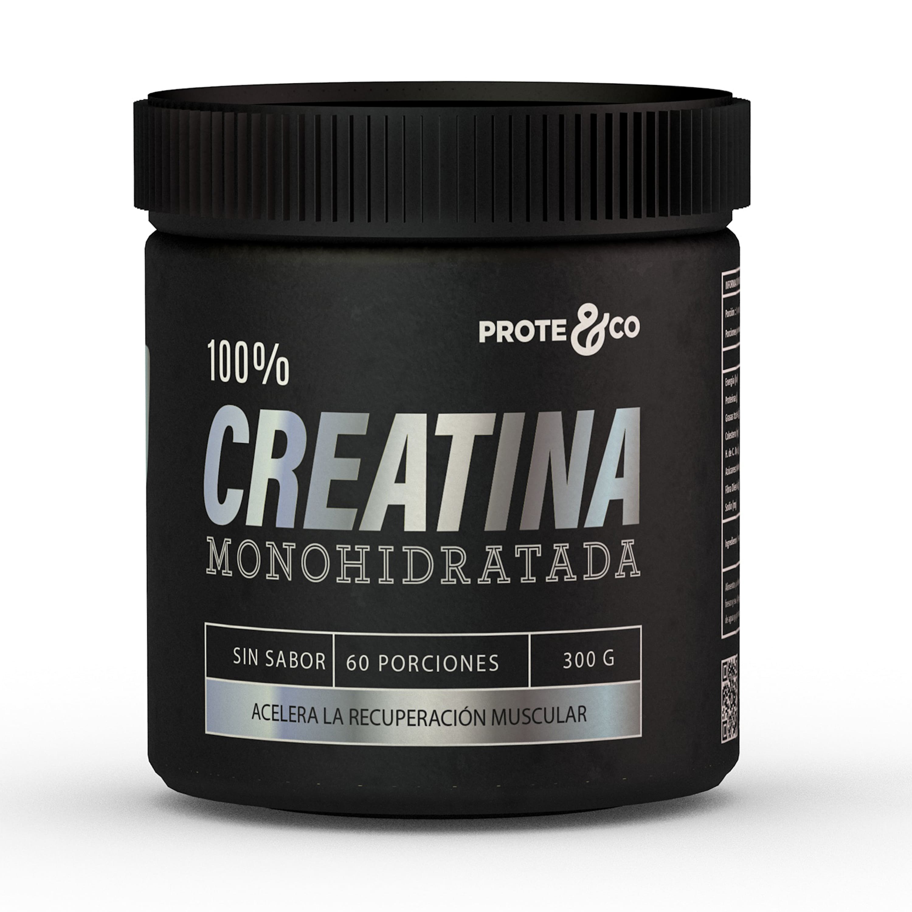 Creatina monohidratada en polvo 300 g