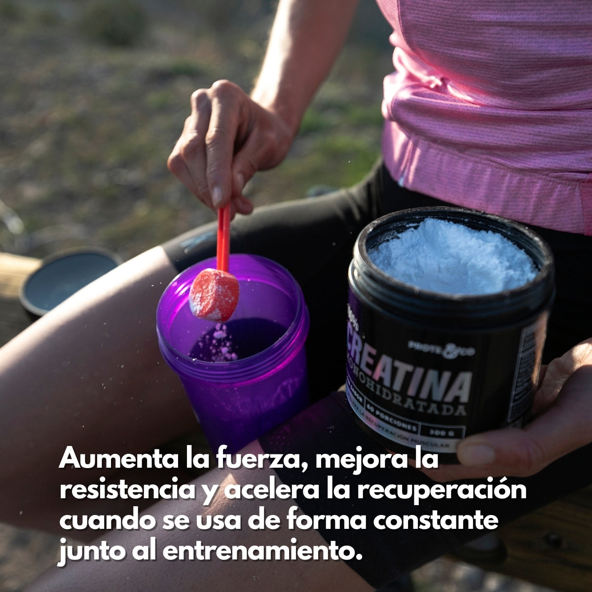 Beneficios creatina monohidratada Prote&Co