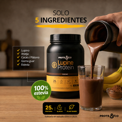 Pack Lupine Protein + Shaker | Proteína Vegana + Vaso Mezclador