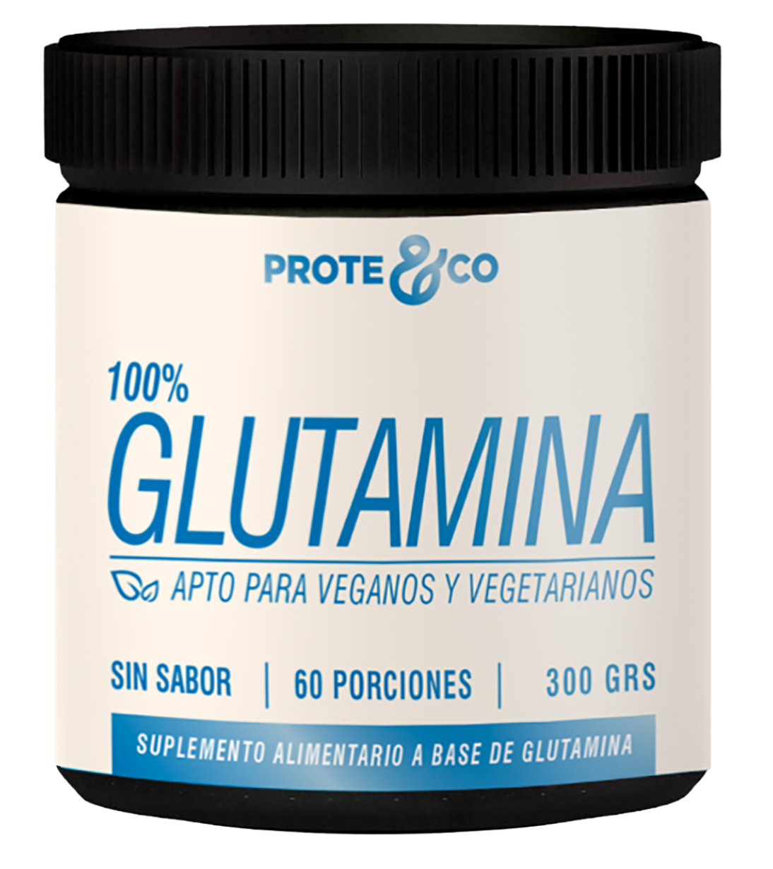 Glutamina En Polvo 100% Pura Prote&co - Pote 300g