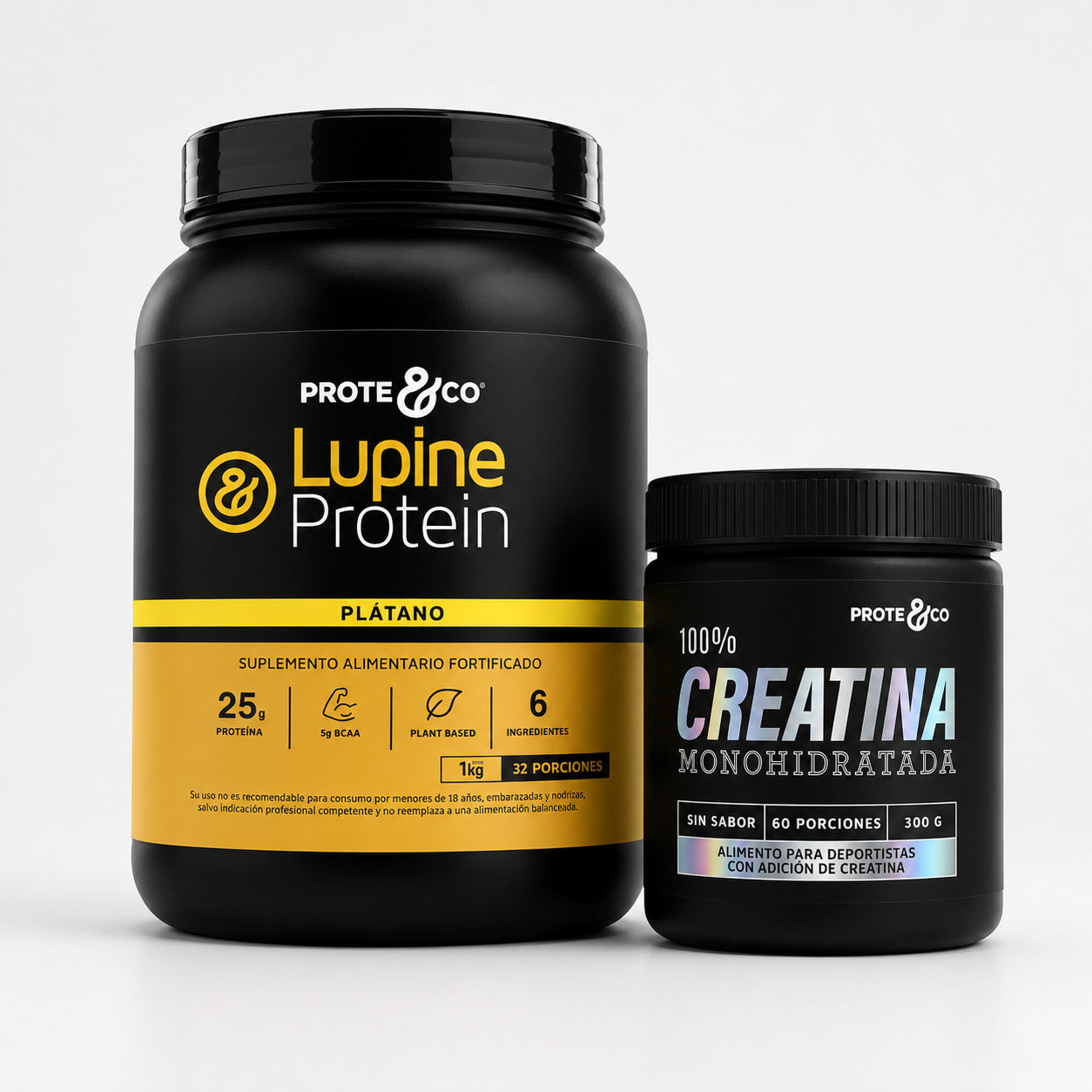Pack Proteína Vegetal + Creatina Monohidratada