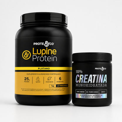 Pack Proteína Vegetal + Creatina Monohidratada