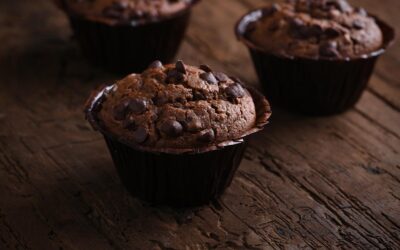 Muffins de chocolate proteicos!
